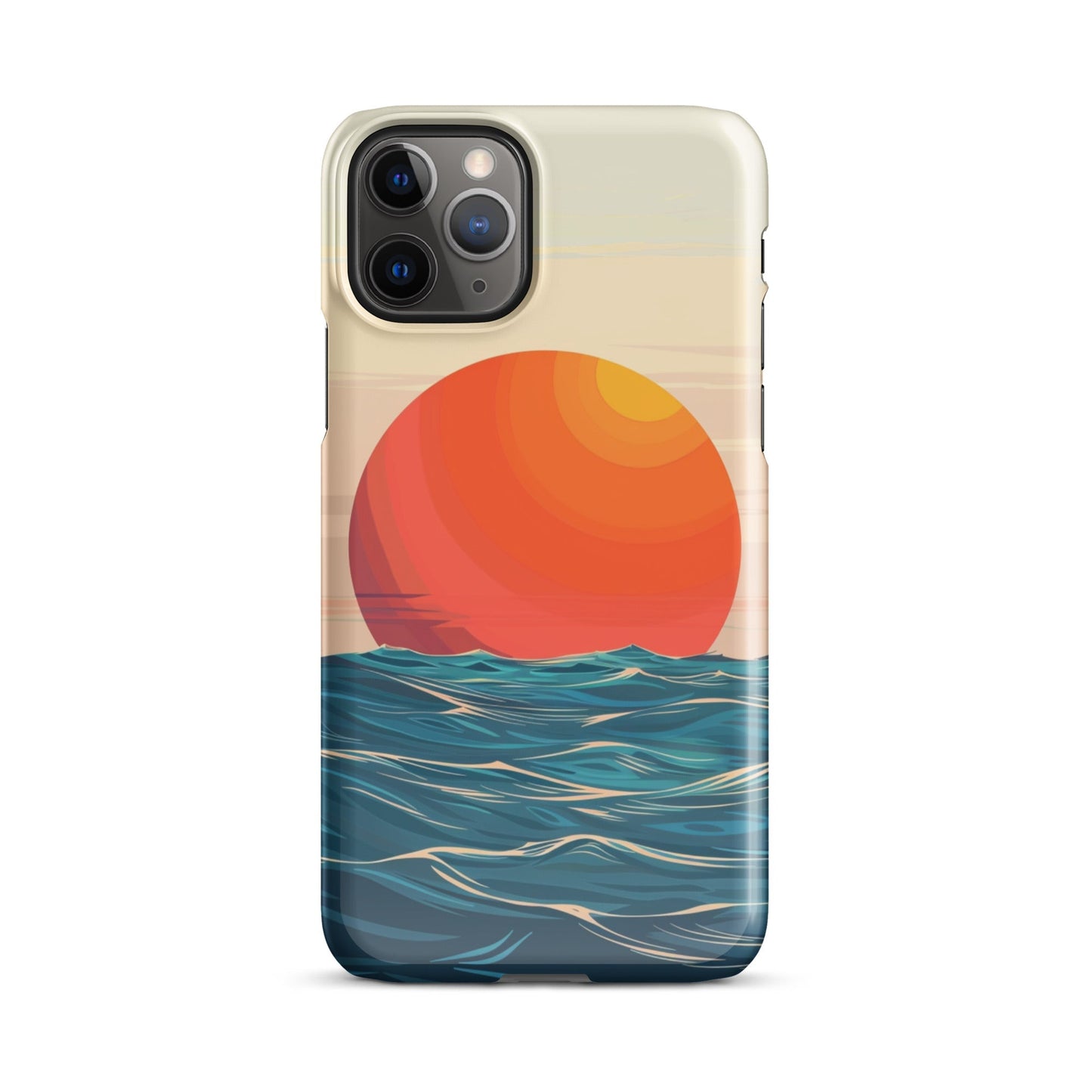 Ocean Sun Phone case for iPhone-2