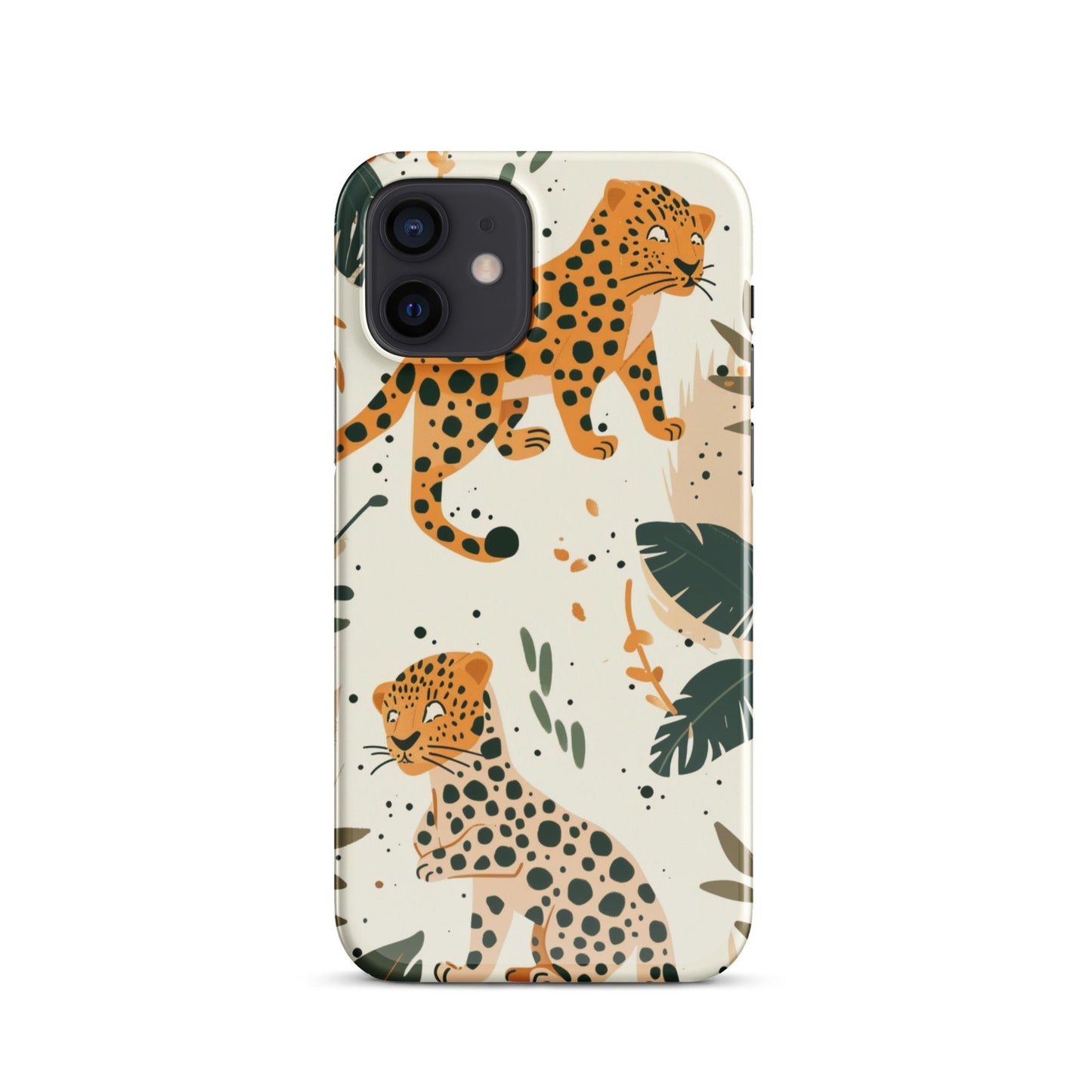 Baby Leopard Phone case for iPhone-8