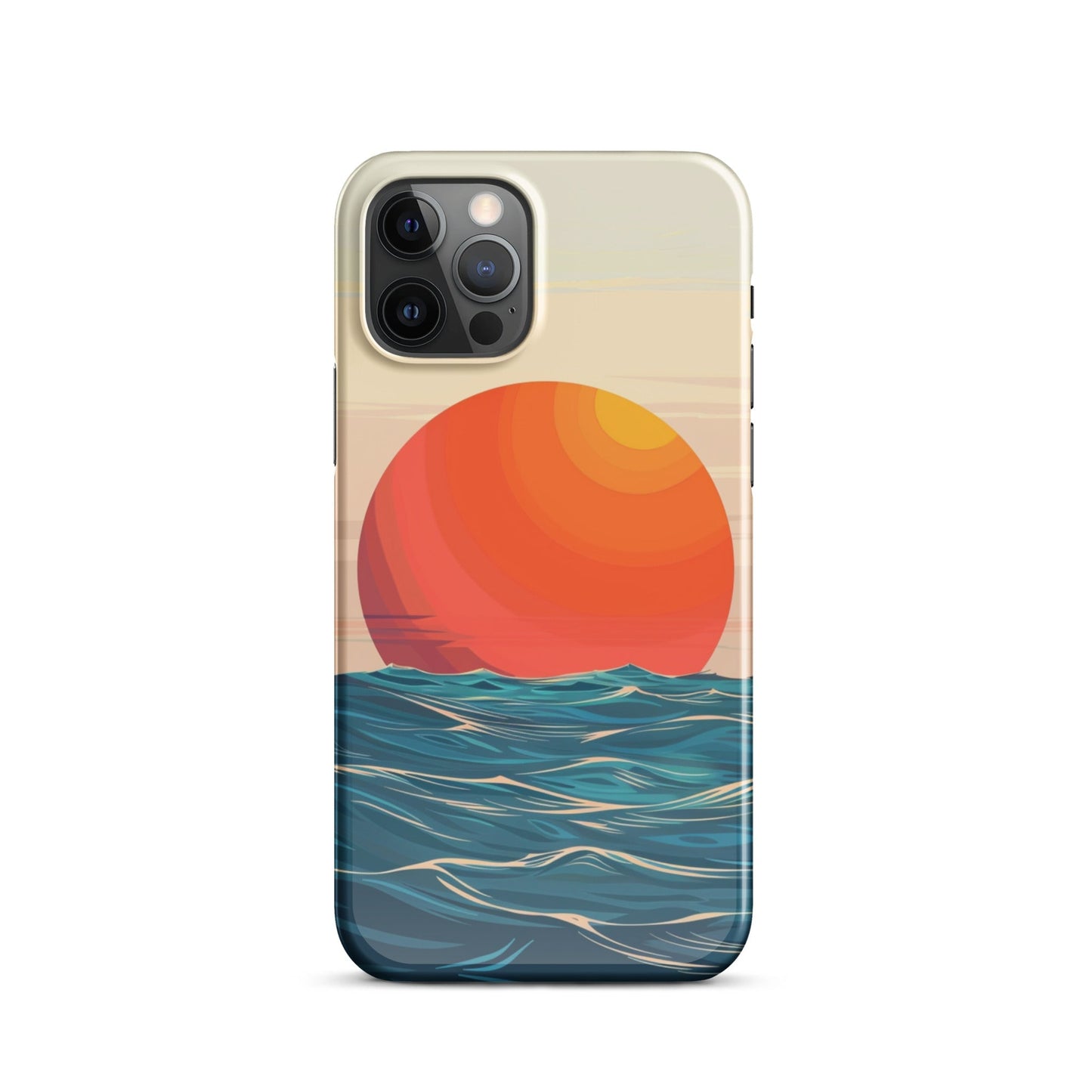Ocean Sun Phone case for iPhone-10