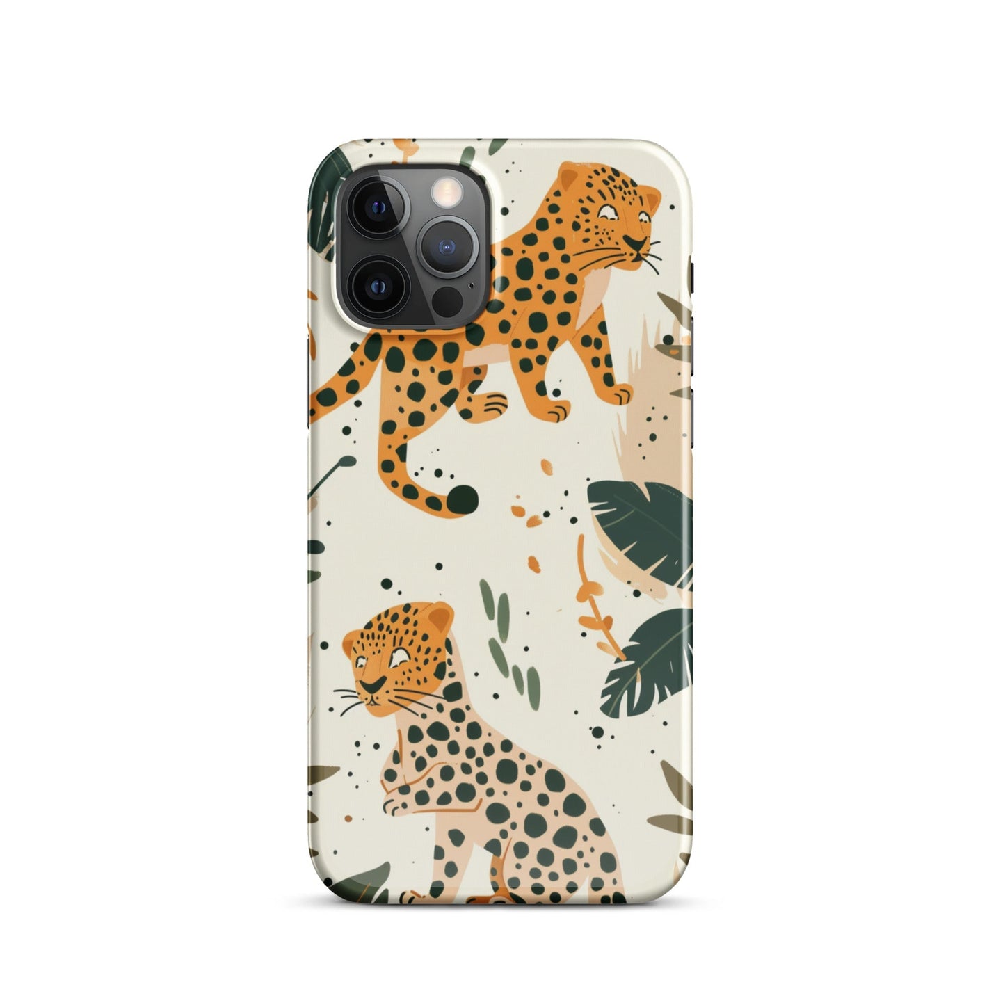 Baby Leopard Phone case for iPhone-10