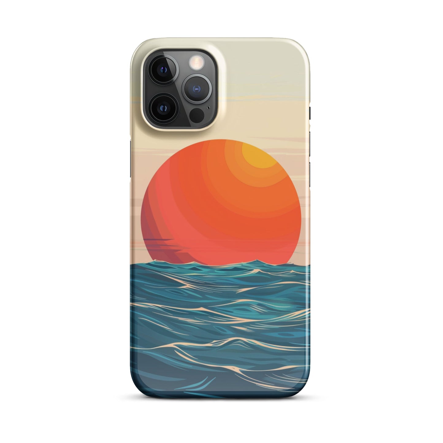 Ocean Sun Phone case for iPhone-12