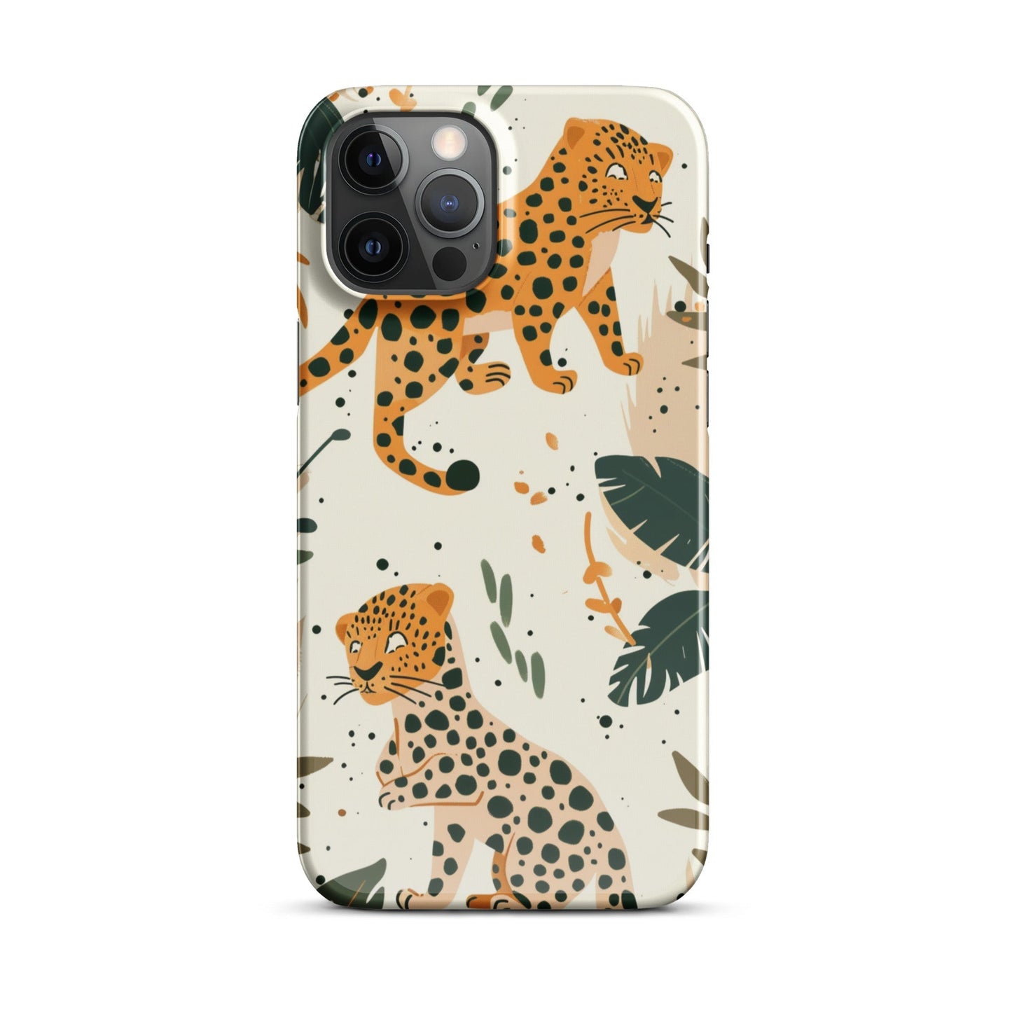 Baby Leopard Phone case for iPhone-12