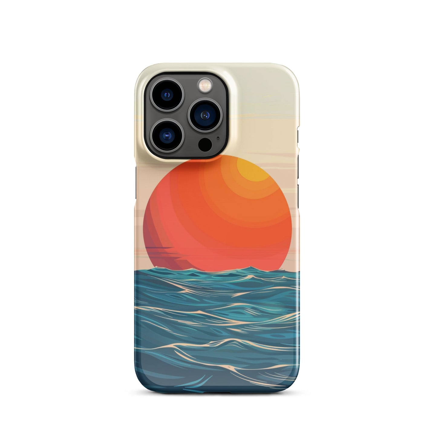 Ocean Sun Phone case for iPhone-18
