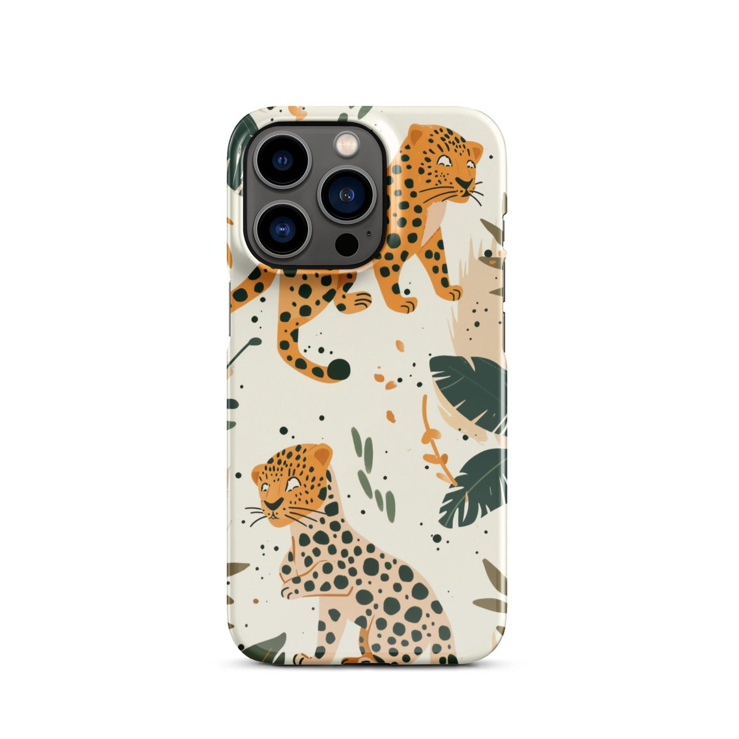 Baby Leopard Phone case for iPhone-18