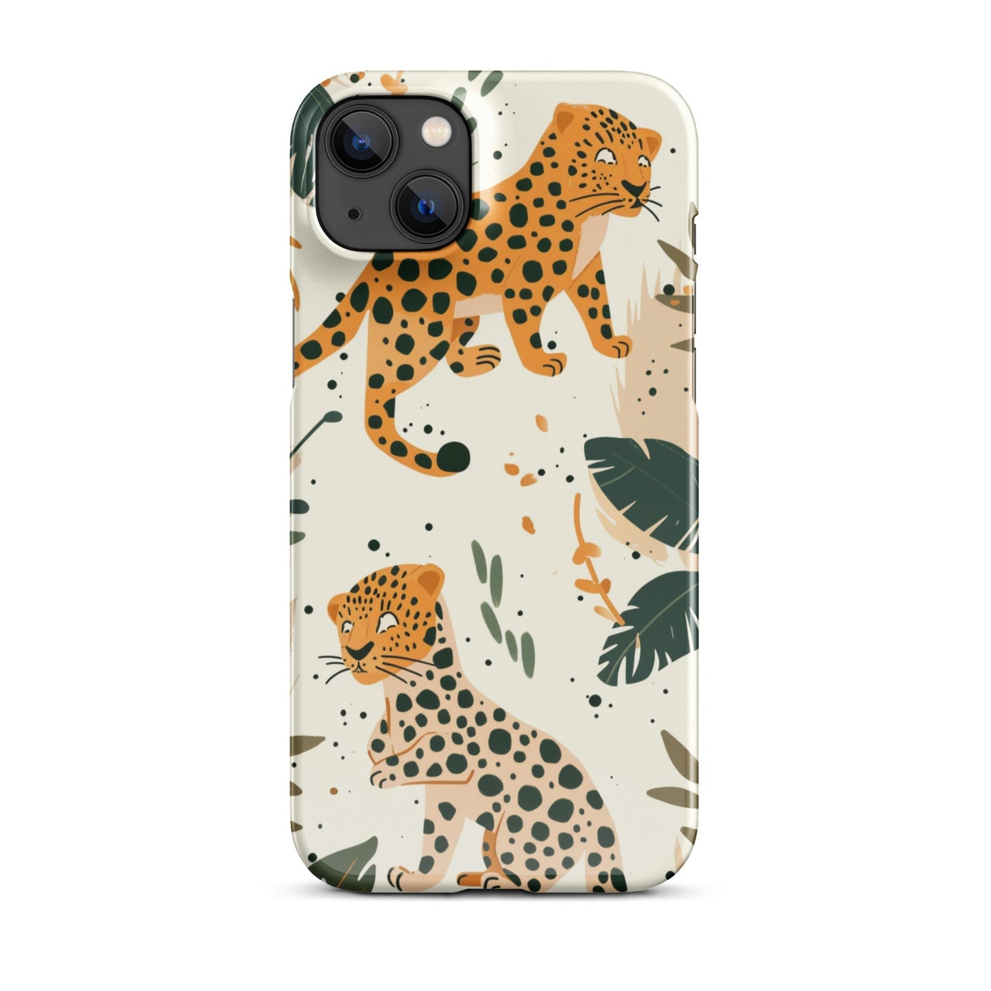 Baby Leopard Phone case for iPhone-24