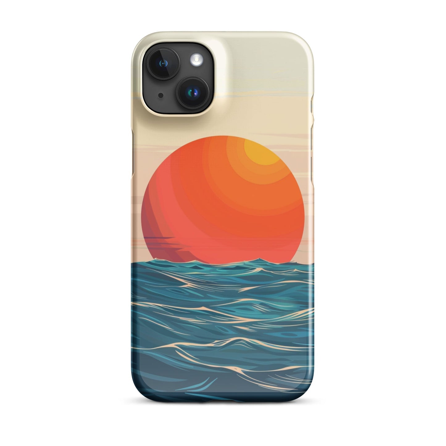 Ocean Sun Phone case for iPhone-32