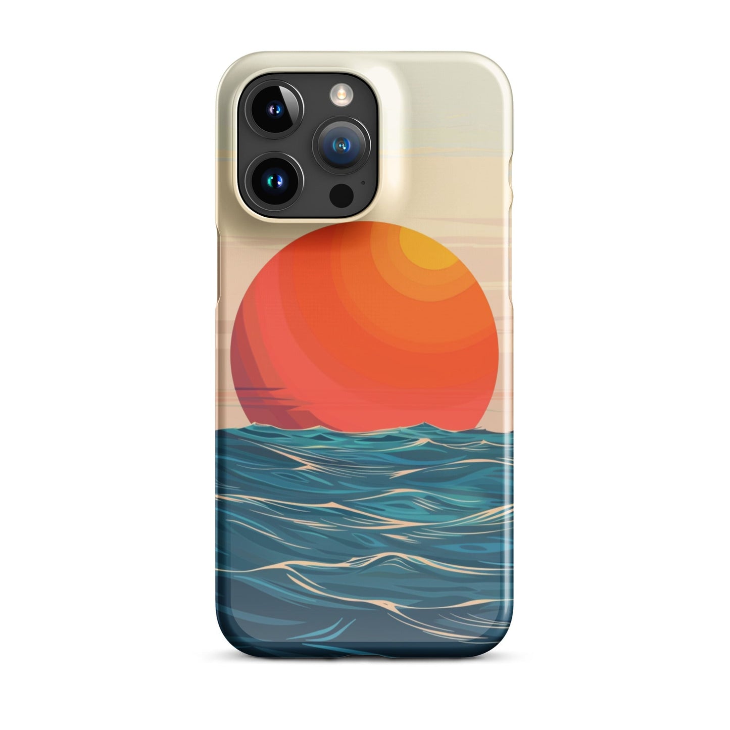 Ocean Sun Phone case for iPhone-36