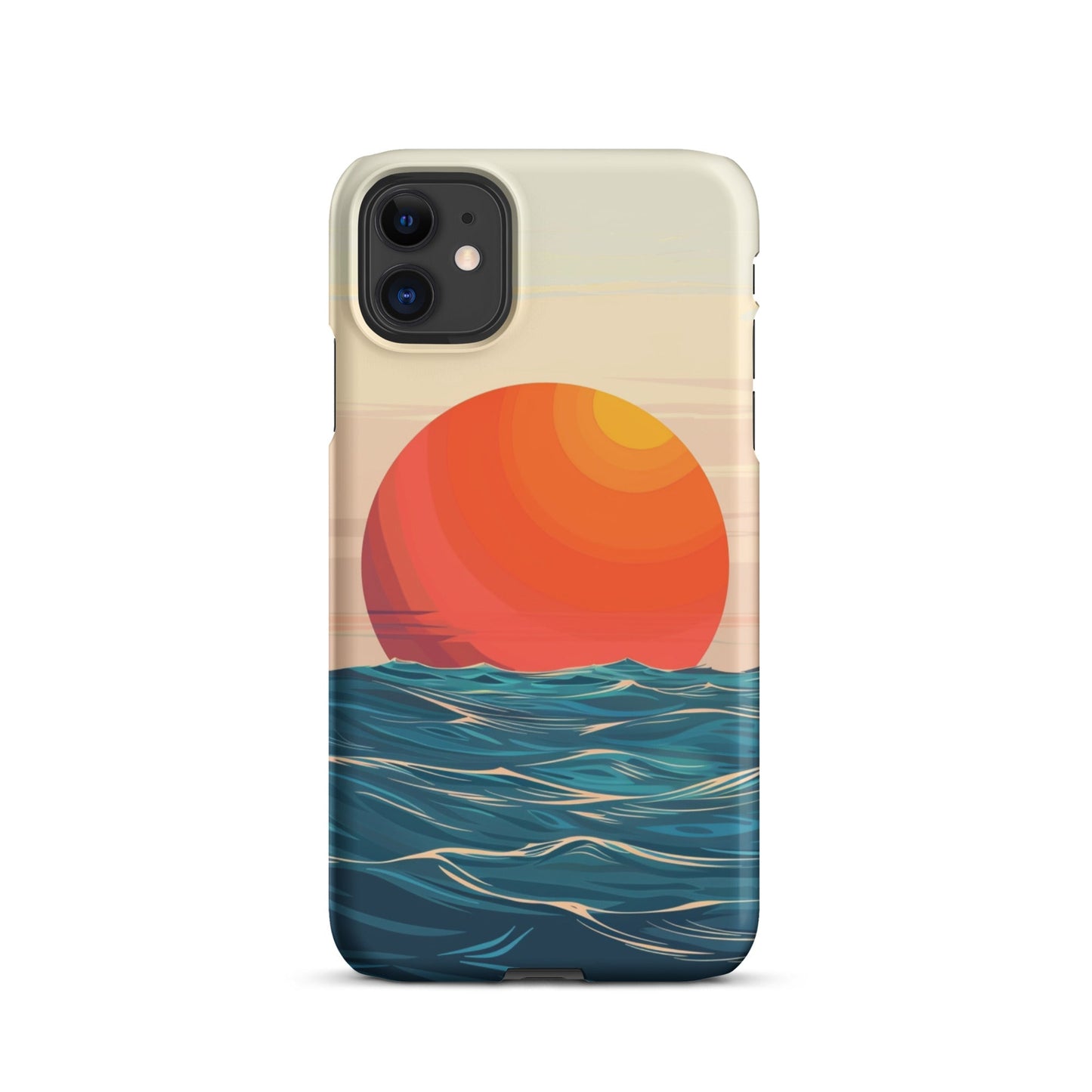 Ocean Sun Phone case for iPhone-1