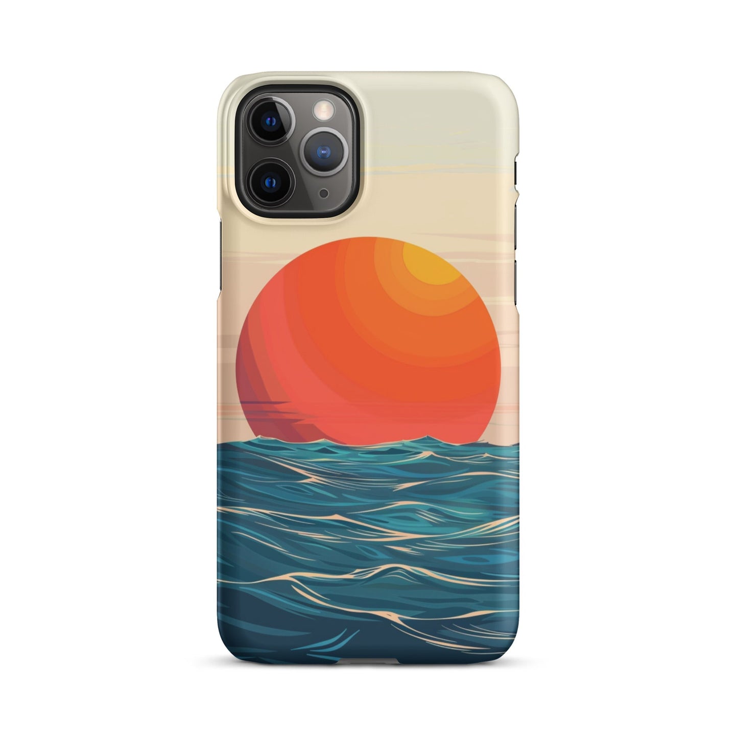 Ocean Sun Phone case for iPhone-3
