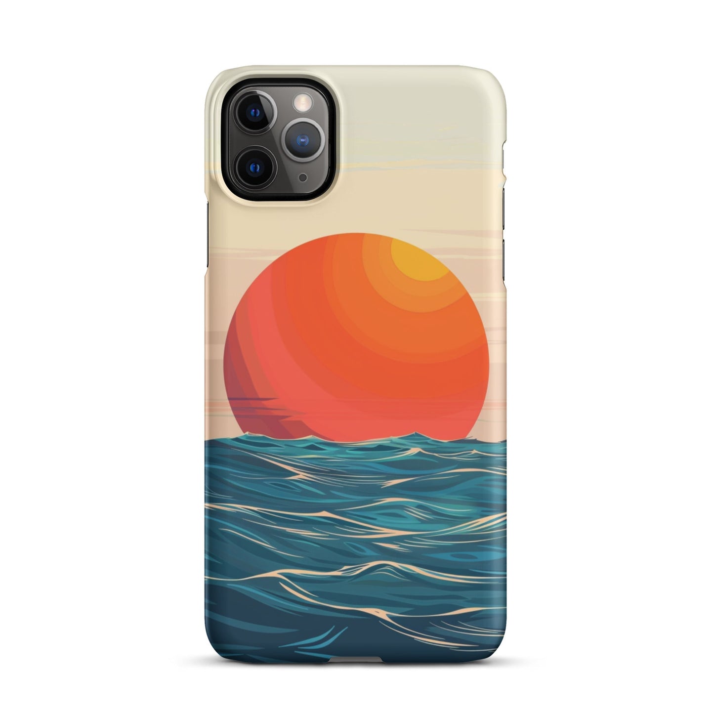 Ocean Sun Phone case for iPhone-5