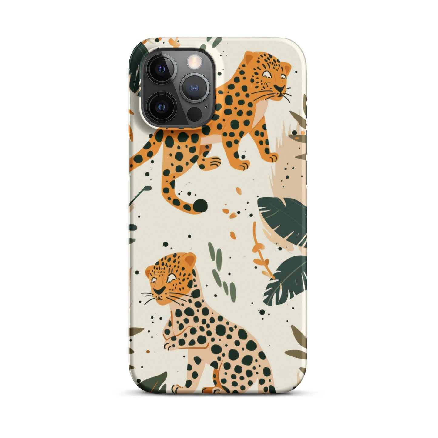 Baby Leopard Phone case for iPhone-13