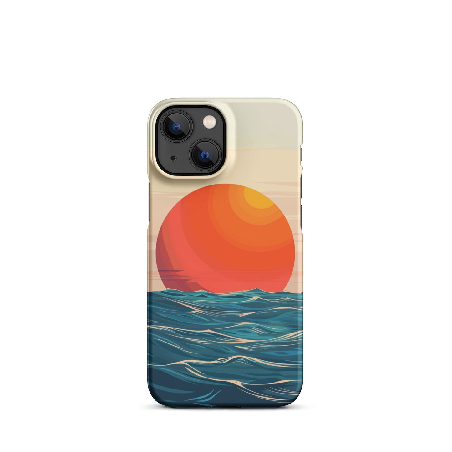 Ocean Sun Phone case for iPhone-15