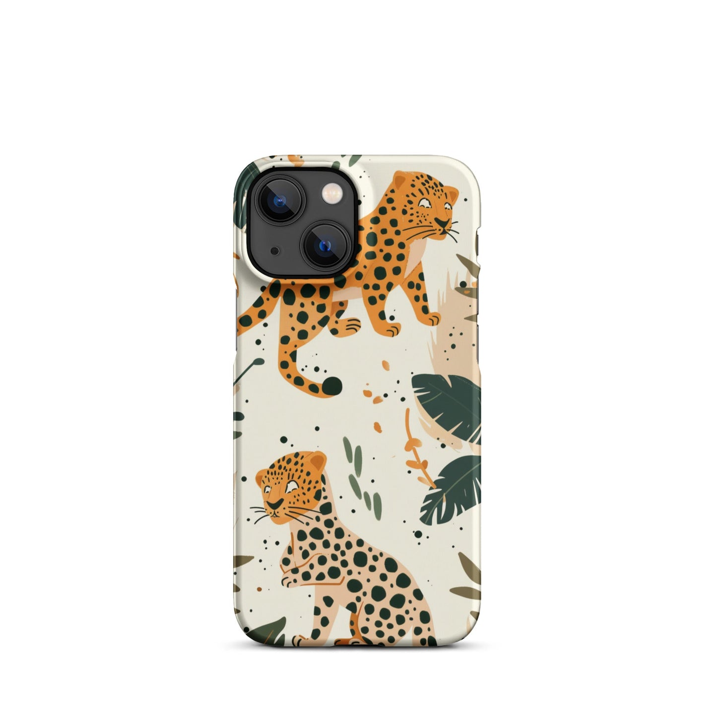 Baby Leopard Phone case for iPhone-15