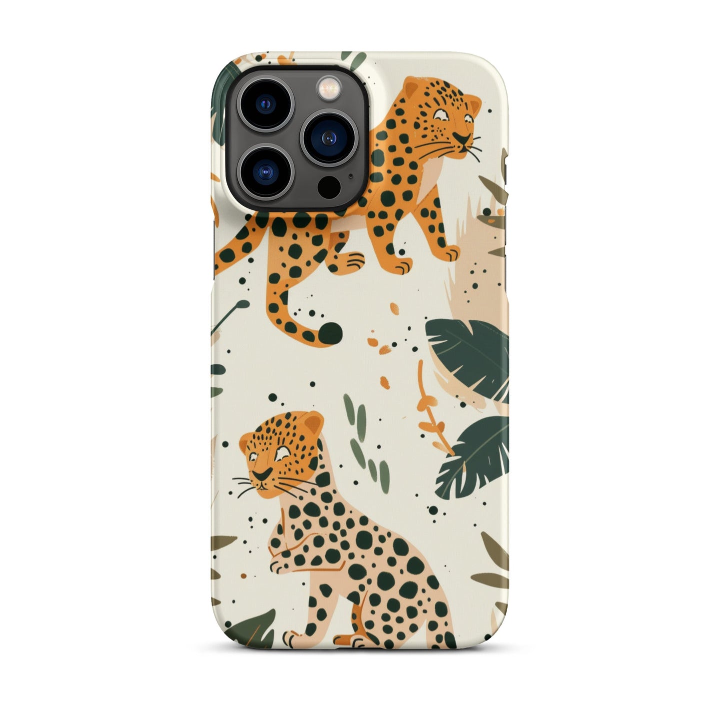 Baby Leopard Phone case for iPhone-21
