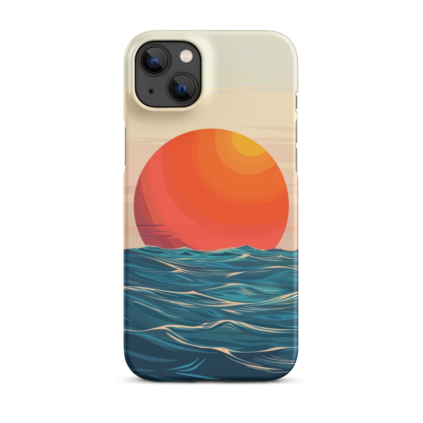 Ocean Sun Phone case for iPhone-25