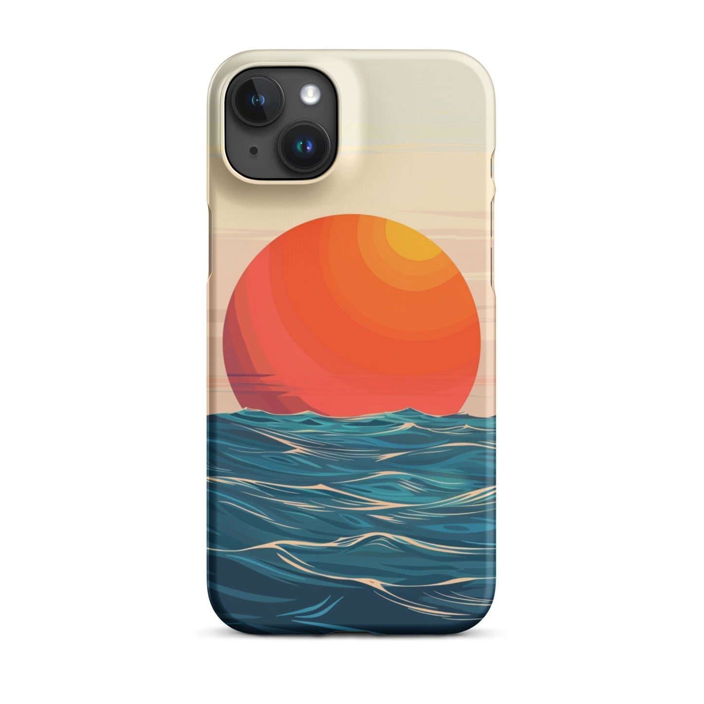 Ocean Sun Phone case for iPhone-33